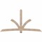Ekena Millwork Davenport Smooth Timber Gable Bracket, Douglas Fir, 108"W x 58"H x 3 1/2"D x 5 1/2"F, 13/12 Pitch GBW108X58X0406DAV00SDF - alternate 1